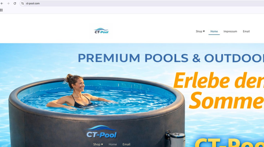 Drop-Stitch Pool Rund Abdeckung