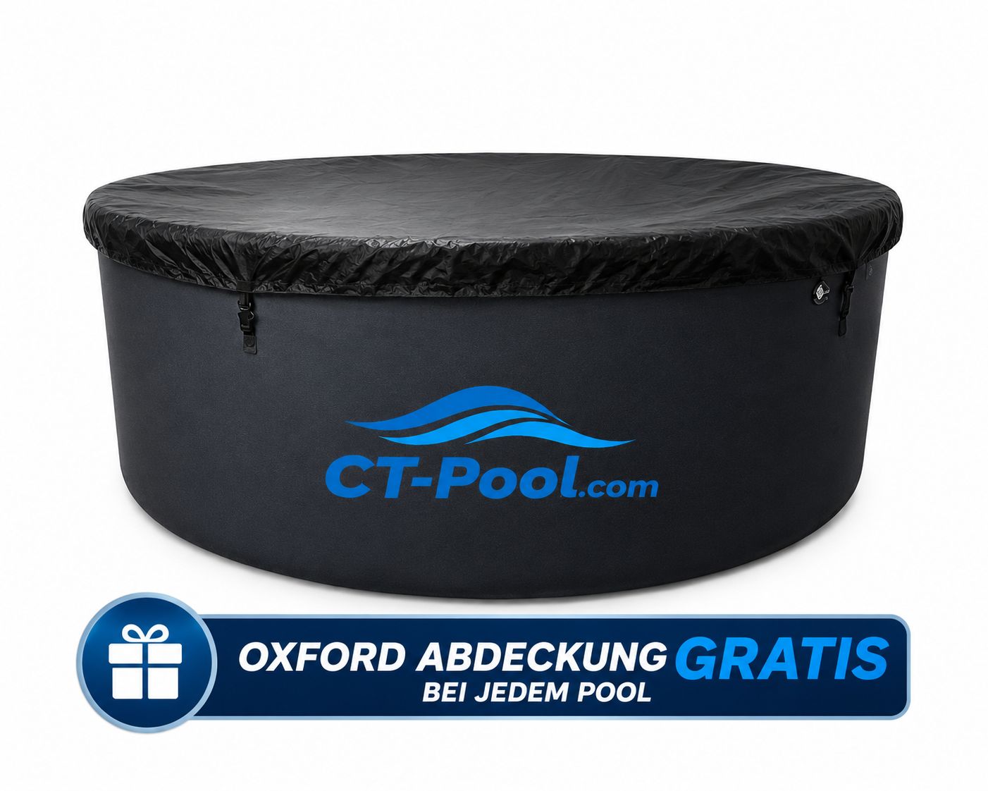 Drop-Stitch Pool Rund Lieferumfang