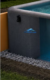 Drop-Stitch Pool Eckig Wand