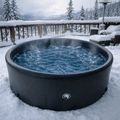 Runder Outdoor Hot Tub aus Drop-Stitch – Perfekt für Terrasse & Garten